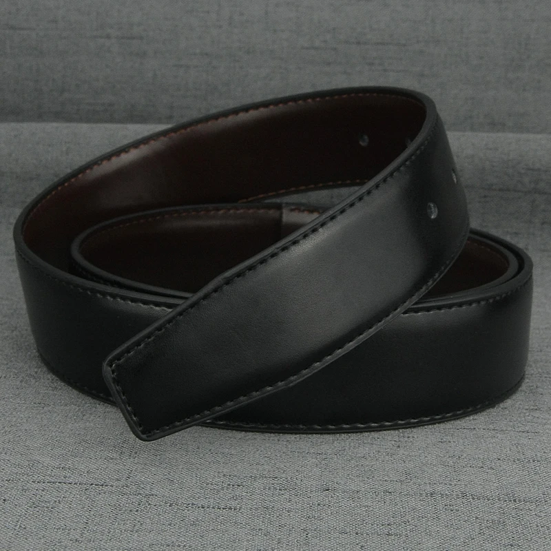 New fashion 3.3cm wide without buckle only belts Black solid genuine leather Waist Strap Casual Waistband Cowskin belt men
New fashion 3.3cm wide without buckle only belts Black solid genuine leather Waist Strap Casual Waistband Cowskin belt men