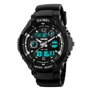 Sport Smart Watch Green LED Military Watch with 2 Time Zone Chronograph Round Dial Smartwatch for Men Couple Watches
Sport Smart Watch Green LED Military Watch with 2 Time Zone Chronograph Round Dial Smartwatch for Men Couple Watches