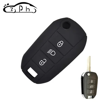 3 Button Silicone Car Remote Key Fob Shell Cover Case for Peugeot 3008 208 308 508 408 2008 307 4008 Skin Holder 2016 2017 2018
3 Button Silicone Car Remote Key Fob Shell Cover Case for Peugeot 3008 208 308 508 408 2008 307 4008 Skin Holder 2016 2017 2018