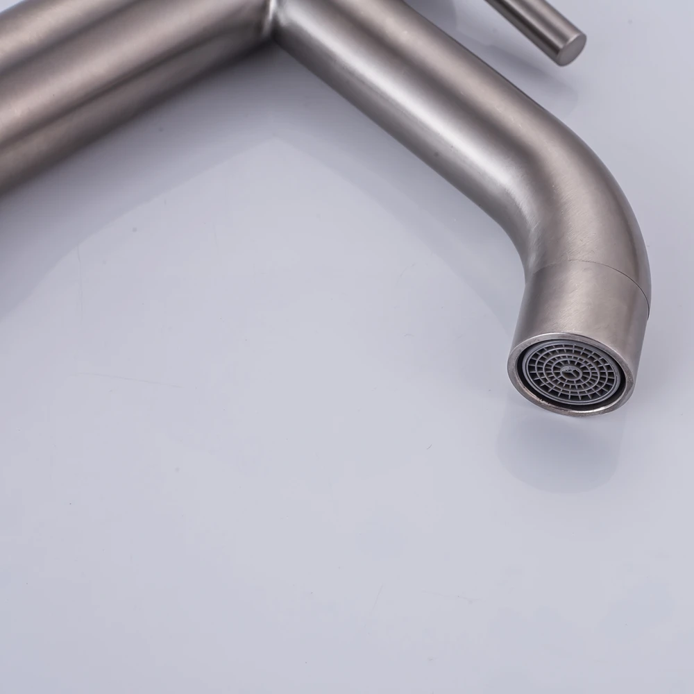 304 Stainless Steel Basin faucet Rust and corrosion resistance bathroom kitchen single cold water faucet Torneira Cozinha DOODII3