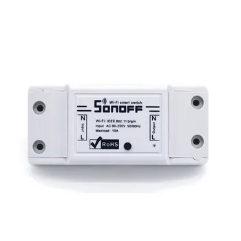 10A Wifi Smart Switch Sonoff Basic Remote Wireless Light Power Switch Intelligent Universal DIY Wifi Switch Work With Alexa
10A Wifi Smart Switch Sonoff Basic Remote Wireless Light Power Switch Intelligent Universal DIY Wifi Switch Work With Alexa