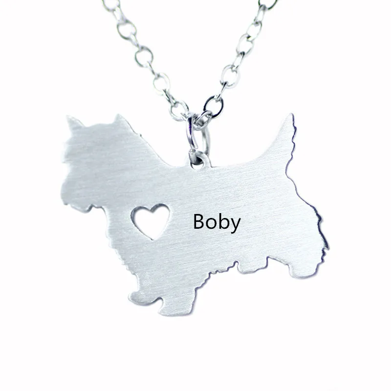 Dog Lovers Gifts-Custom West Highland White Terrier Pet Necklace,Monogram Animal Name Dog Necklace,Custom Logo Dog Necklace
Dog Lovers Gifts-Custom West Highland White Terrier Pet Necklace,Monogram Animal Name Dog Necklace,Custom Logo Dog Necklace