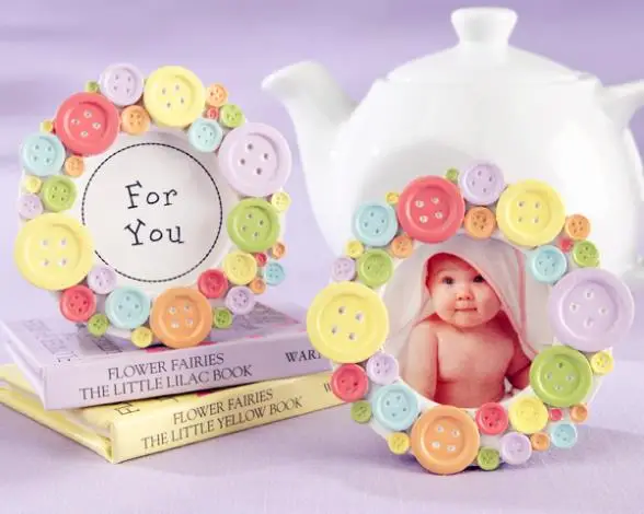 New Arrival Factory Directly Sale 10 Pcs/lot Wedding Favor Baby Shower-"cute As A Button" Round Photo Frame Wholesale
New Arrival Factory Directly Sale 10 Pcs/lot Wedding Favor Baby Shower-"cute As A Button" Round Photo Frame Wholesale