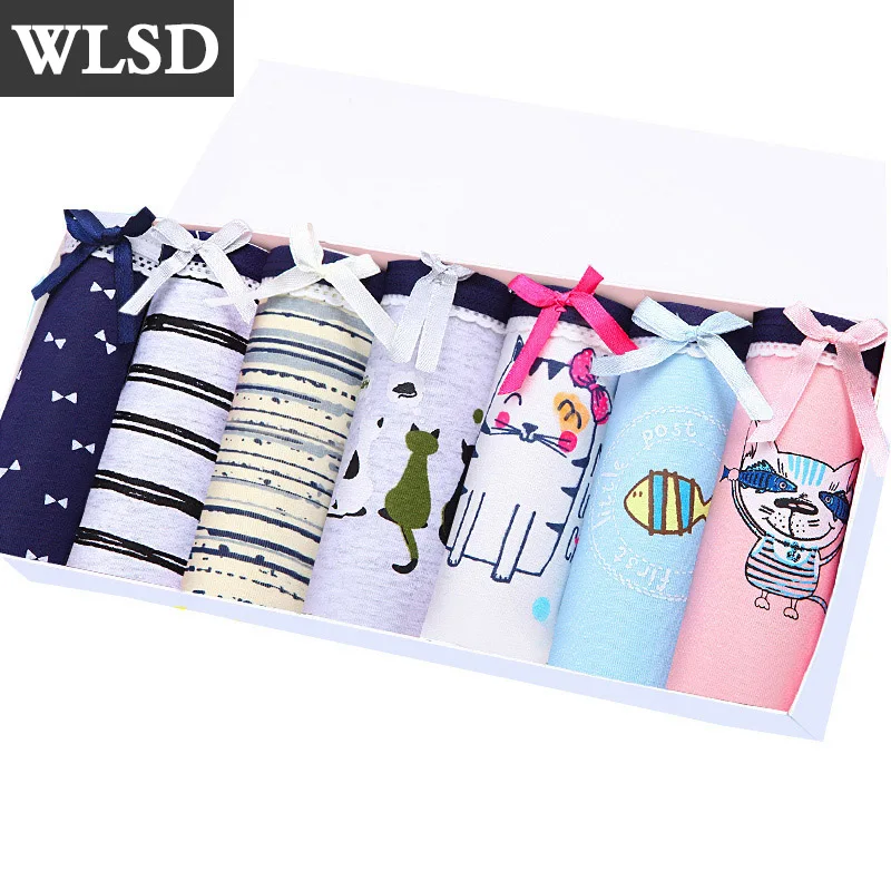 WLSD 7Pcs/lot Panties Women Week Days Underwear Soft Cotton Briefs Everyday Sexy Girls Lingerie Plus Size 3XL Seamless Panties
WLSD 7Pcs/lot Panties Women Week Days Underwear Soft Cotton Briefs Everyday Sexy Girls Lingerie Plus Size 3XL Seamless Panties