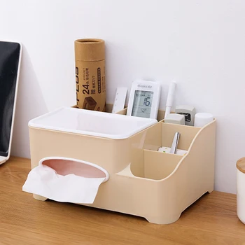 Newest Tissue Storage Box Compartments Plastic Sundries Paper Holder Organizer for Bathroom Bedroom High Quality Tissue Box 2019 
Newest Tissue Storage Box Compartments Plastic Sundries Paper Holder Organizer for Bathroom Bedroom High Quality Tissue Box 2019