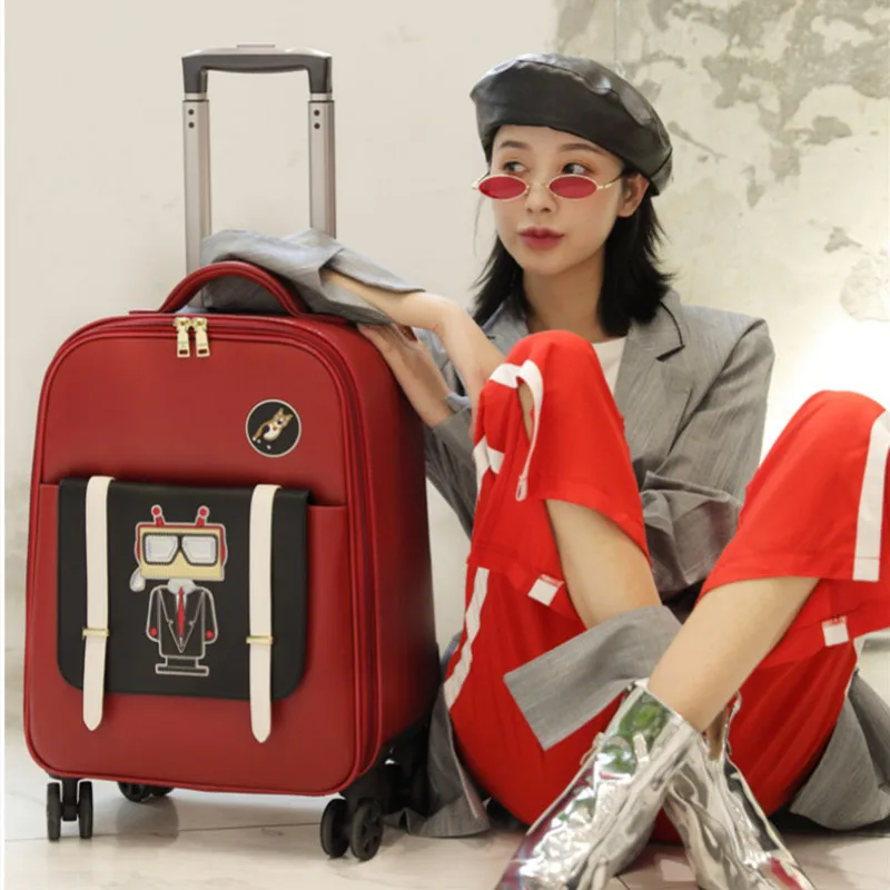 New personalized suitcase,student luggage,light trolley bag,male universal wheel 18 inch boarded Korean version of the suitcase
New personalized suitcase,student luggage,light trolley bag,male universal wheel 18 inch boarded Korean version of the suitcase