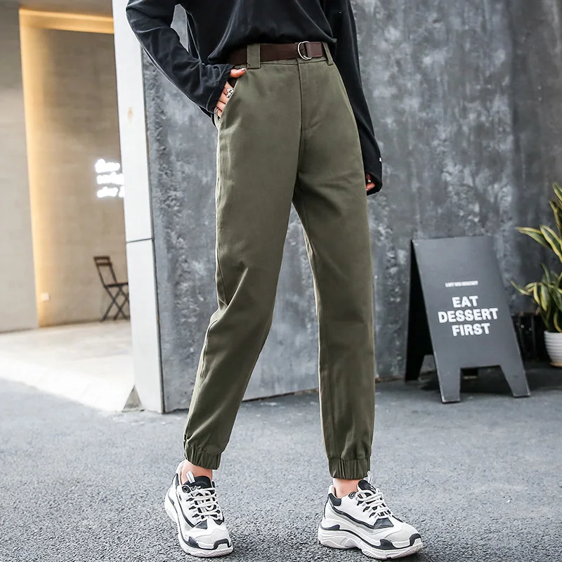 WKOUD Cargo Pants For Women 2019 Spring Joggers Sport Pants Solid Ankle-Length Streetwear Harajuku Cargo Trousers P8809
WKOUD Cargo Pants For Women 2019 Spring Joggers Sport Pants Solid Ankle-Length Streetwear Harajuku Cargo Trousers P8809
