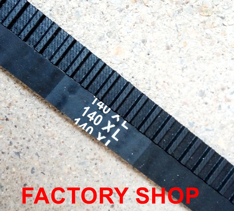 5pcs XL Timing belt 140 XL teeth 70 width 10mm length 355.6mm pitch 5.08mm neoprene rubber closed loop 140XL Inch trapezoid
5pcs XL Timing belt 140 XL teeth 70 width 10mm length 355.6mm pitch 5.08mm neoprene rubber closed loop 140XL Inch trapezoid