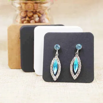 500pcs Diy blank stud/drop earring packing card white/kraft/black color cute earring display package tag card 5*5cm size
500pcs Diy blank stud/drop earring packing card white/kraft/black color cute earring display package tag card 5*5cm size