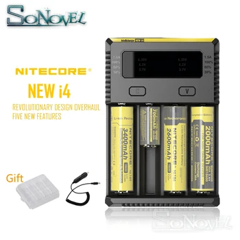 Nitecore I4 Battery Charger LCD Intelligent Charger for Li-ion 18650 14500 16340 26650 AAA AA RCR123 Batteries Car Charger
Nitecore I4 Battery Charger LCD Intelligent Charger for Li-ion 18650 14500 16340 26650 AAA AA RCR123 Batteries Car Charger