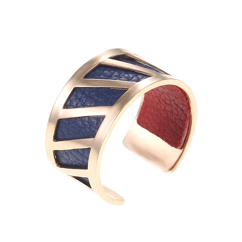 Legenstar Creative Rose Gold Rings For Women Fashion Men DIY Stainless Steel Reversible Leather Lover Ring Bague Femme Anillos
Legenstar Creative Rose Gold Rings For Women Fashion Men DIY Stainless Steel Reversible Leather Lover Ring Bague Femme Anillos