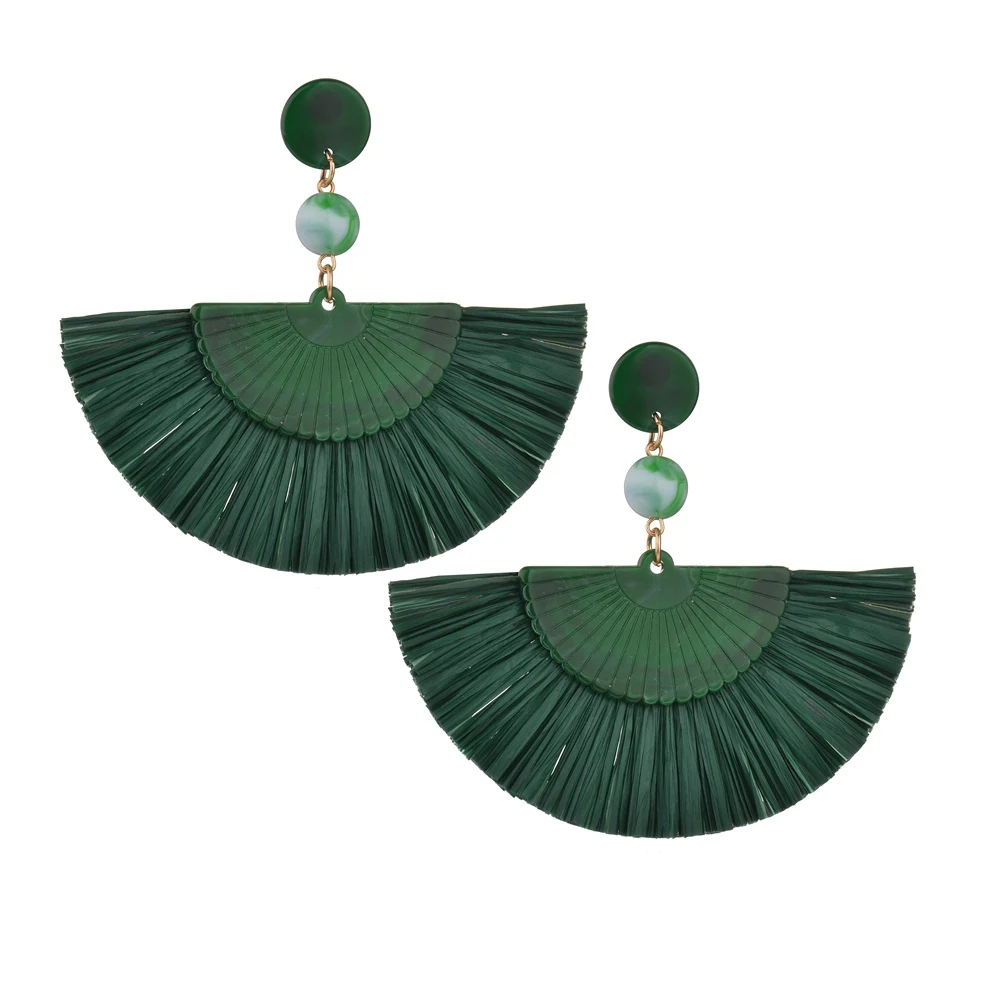 MissCyCy Bohemian Tassel Earrings for Women Ethnic Style Earrings Fan-shaped Raffia Earring For Women Jewelry 2018 New
MissCyCy Bohemian Tassel Earrings for Women Ethnic Style Earrings Fan-shaped Raffia Earring For Women Jewelry 2018 New