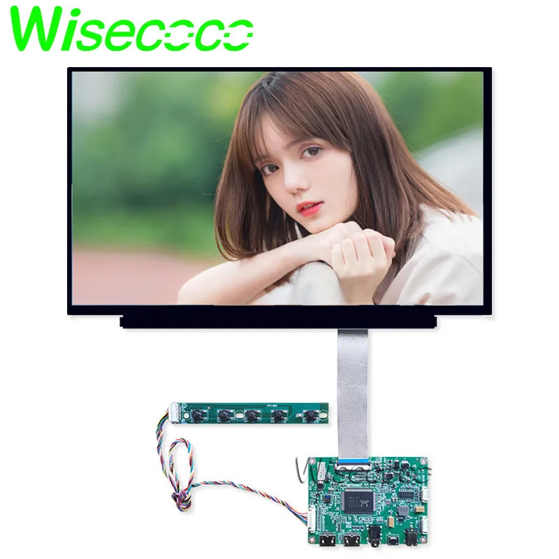 

Wisecoco Lcd Screen 13.3 Inch 2k IPS Display 2560x1440 Controller Board 60HZ eDP 40pin TFT Tablet Panel Slim