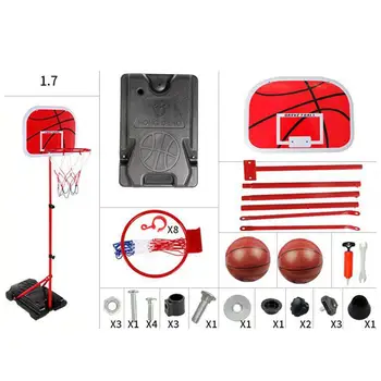 ABS Basketball Stands For Kids Height Adjustable Basketball Goal Hoop Stand Fillable Base Children's Outdoor Sports Training
ABS Basketball Stands For Kids Height Adjustable Basketball Goal Hoop Stand Fillable Base Children's Outdoor Sports Training