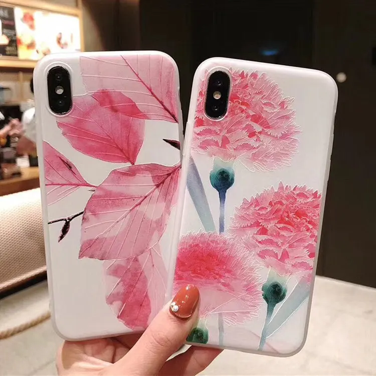 3D Emboss Matte Soft TPU Flower Cute Phone Case For iPhone XS Max XR For iPhone X 8 7 6 6S Plus 5 5S SE 10 Case Cover Back White
3D Emboss Matte Soft TPU Flower Cute Phone Case For iPhone XS Max XR For iPhone X 8 7 6 6S Plus 5 5S SE 10 Case Cover Back White