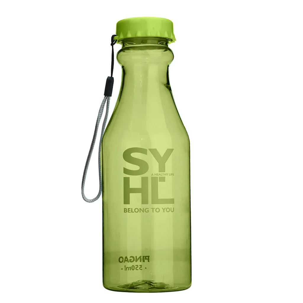 Green Colors Unbreakable Frosted Leak-proof Plastic kettle 550mL BPA Free Portable Water Bottle for Travel Yoga Running Camping
Green Colors Unbreakable Frosted Leak-proof Plastic kettle 550mL BPA Free Portable Water Bottle for Travel Yoga Running Camping