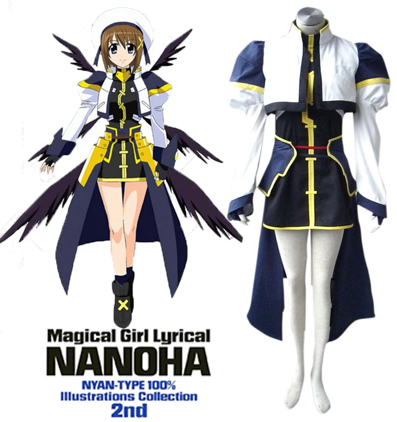Magical Girl Lyrical Nanoha A's Anime Cos Halloween Hayate Yagami Fighting Uniform Cosplay Cartoon Man Woman Cosplay Costume
Magical Girl Lyrical Nanoha A's Anime Cos Halloween Hayate Yagami Fighting Uniform Cosplay Cartoon Man Woman Cosplay Costume
