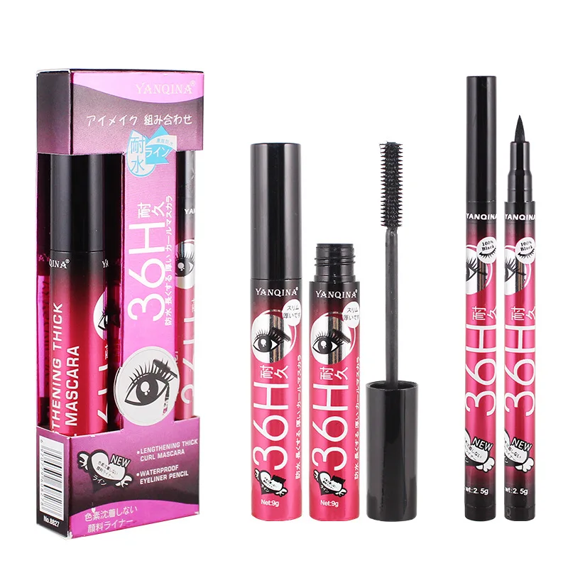 3style black 36H high efficiency makeup waterproof eyeliner is not blooming long lasting eyeliner + mascara combo boxed makeup
3style black 36H high efficiency makeup waterproof eyeliner is not blooming long lasting eyeliner + mascara combo boxed makeup