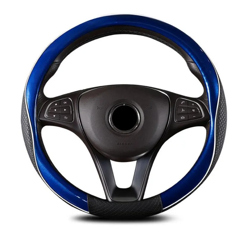 DONYUMMYJO Micro Fiber Leather Steering Wheel Cover Universal 38cm Protect handle For BMW Ford Focus 2 VW Jeep Grand Cherokee
DONYUMMYJO Micro Fiber Leather Steering Wheel Cover Universal 38cm Protect handle For BMW Ford Focus 2 VW Jeep Grand Cherokee
