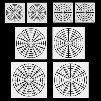 8PCS Reusable Mylar Mandala Dotting Painting Stencils Templates Tools for DIY Craft Furniture Wood Canvas Rocks Fabric Wall Art
8PCS Reusable Mylar Mandala Dotting Painting Stencils Templates Tools for DIY Craft Furniture Wood Canvas Rocks Fabric Wall Art
