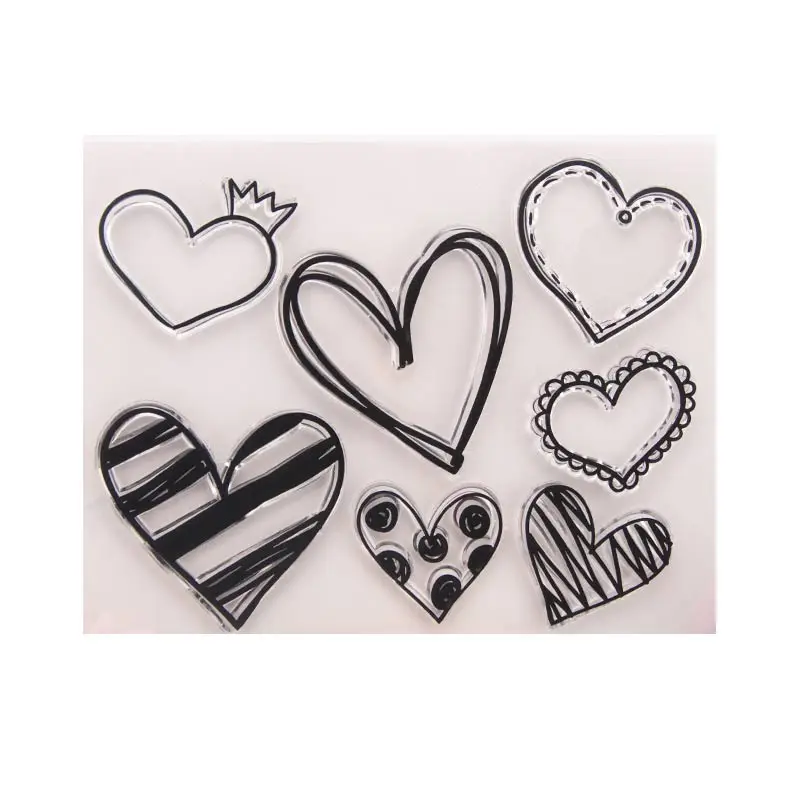 Kind of Love Heart Rubber Clear Stamps Silicone Seals for DIY Scrapbooking Cards Making Diary Book Paper Maker Decor Stencil
Kind of Love Heart Rubber Clear Stamps Silicone Seals for DIY Scrapbooking Cards Making Diary Book Paper Maker Decor Stencil