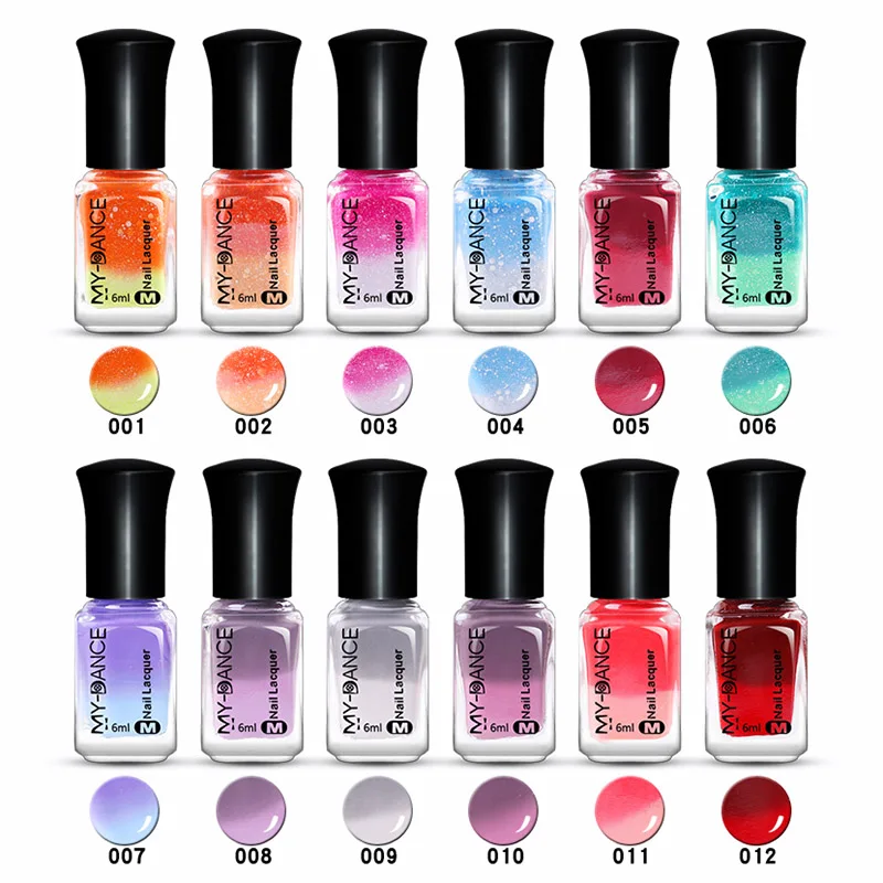 Water-based Temperature Colour Changing Nail Polish Non-toxic Thermal Fashion Manicure UV Gel Nail Polish
Water-based Temperature Colour Changing Nail Polish Non-toxic Thermal Fashion Manicure UV Gel Nail Polish