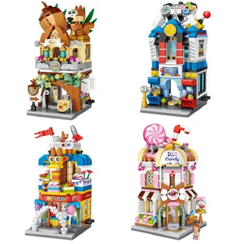 mylb Mini block city series street blocks nut shop, game room, toy store, candy house model with collectible value funny Gifts
mylb Mini block city series street blocks nut shop, game room, toy store, candy house model with collectible value funny Gifts