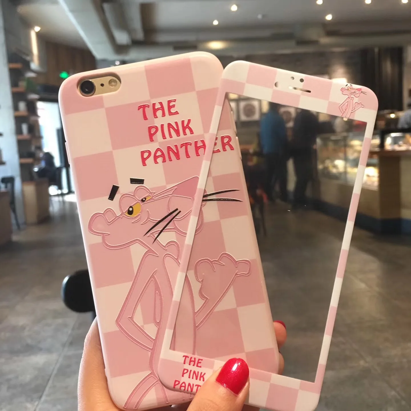 Pink Panther Cardcaptor Sakura Flowers Pattern Soft Phone Case For iphone 6 7 8 6s plus+Front Screen Protector Tempered Glass
Pink Panther Cardcaptor Sakura Flowers Pattern Soft Phone Case For iphone 6 7 8 6s plus+Front Screen Protector Tempered Glass