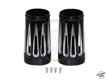 CNC Black Motorcycle Fork Sliding Cowl Cap Moto Front shock absorber Cover case for Harley Touring 1984-2013
CNC Black Motorcycle Fork Sliding Cowl Cap Moto Front shock absorber Cover case for Harley Touring 1984-2013
