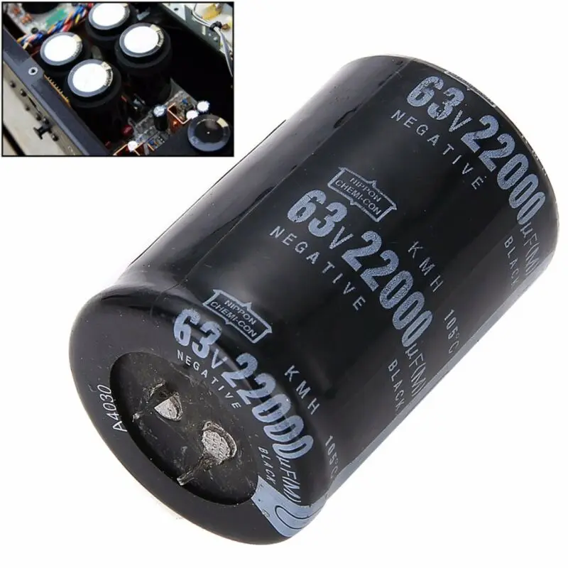 63V 22000UF 35V 22000uF 25V 47000uF 450V 1000uF Cylindrical Aluminum Electrolytic Capacitor DIY Fixed Electrolysis Tool 1/5/10PC
63V 22000UF 35V 22000uF 25V 47000uF 450V 1000uF Cylindrical Aluminum Electrolytic Capacitor DIY Fixed Electrolysis Tool 1/5/10PC
