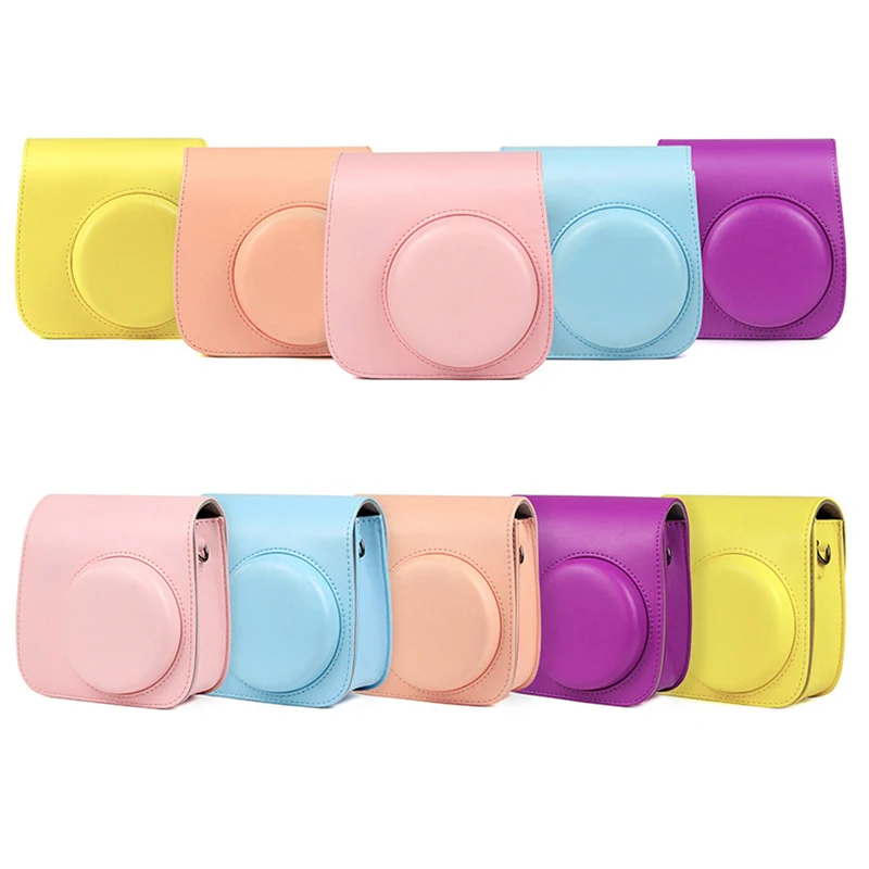PU Leather Camera Bag Case for Fuji Fujifilm Instax MIni 9 8+ 8 Instant Handbags Protector with Strap Photography Accessories
PU Leather Camera Bag Case for Fuji Fujifilm Instax MIni 9 8+ 8 Instant Handbags Protector with Strap Photography Accessories
