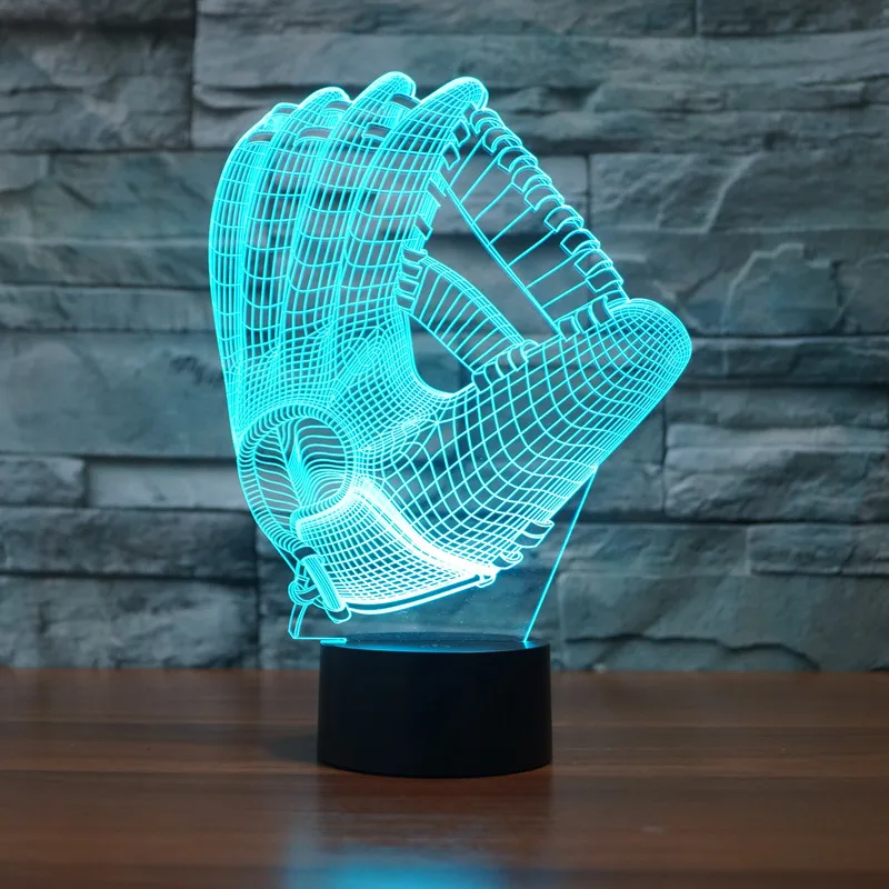 Hot NEW 7color changing 3D Bulbing Light gloves illusion LED lamp creative action figure toy Christmas gift
Hot NEW 7color changing 3D Bulbing Light gloves illusion LED lamp creative action figure toy Christmas gift