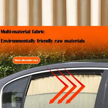 Universal Car Sun Shade Magnetic Decoration Curtain Window Sunshade Cover UV Protection Car Exterior Ornament Accessories #715
Universal Car Sun Shade Magnetic Decoration Curtain Window Sunshade Cover UV Protection Car Exterior Ornament Accessories #715