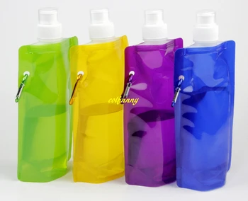 1000pcs/lot 480ml Folding Bag with Carabiner Portable Camping Outdoor Sport Collapsible Drinking Water Bottles F03
1000pcs/lot 480ml Folding Bag with Carabiner Portable Camping Outdoor Sport Collapsible Drinking Water Bottles F03