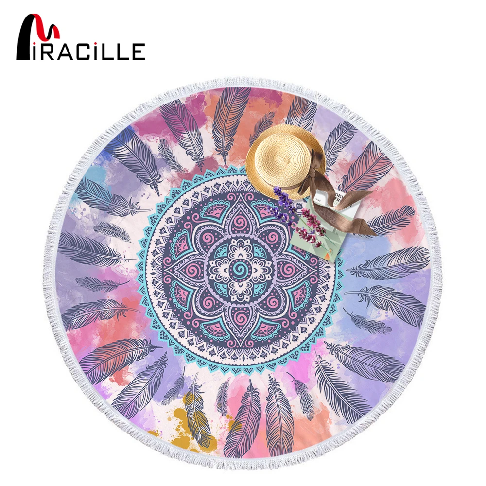 Miracille Dream Catcher Microfiber Round Beach Towel Summer Big Picnic Cloth Blanket Soft Yoga Mat With Tassels For Adults
Miracille Dream Catcher Microfiber Round Beach Towel Summer Big Picnic Cloth Blanket Soft Yoga Mat With Tassels For Adults