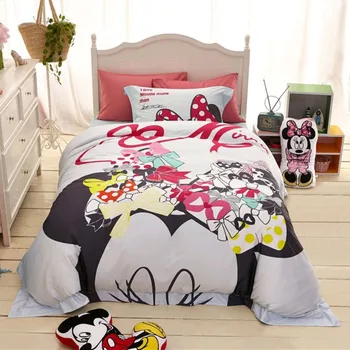 Disney 3D Minnie Mickey Mouse Thick Bedding Sets Children Bedroom Decor 100% Cotton Bedsheet Duvet Cover Set 3/4pcs no Filler
Disney 3D Minnie Mickey Mouse Thick Bedding Sets Children Bedroom Decor 100% Cotton Bedsheet Duvet Cover Set 3/4pcs no Filler