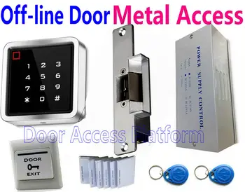 New power 2,000 users Metal EM ID Pin code standalone access control backup led light, heavy power supply door kit exit buttons
New power 2,000 users Metal EM ID Pin code standalone access control backup led light, heavy power supply door kit exit buttons