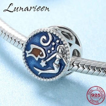 Hot Fashion 925 Sterling Silver Mermaid with Fish Blue ocean Charms Beads Fit Original Pandora Charm Bracelet Jewelry Making
Hot Fashion 925 Sterling Silver Mermaid with Fish Blue ocean Charms Beads Fit Original Pandora Charm Bracelet Jewelry Making