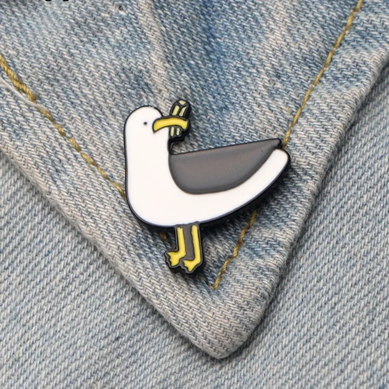 bird Zinc tie cartoon Funny Pins backpack clothes brooches for men women hat decoration badges
bird Zinc tie cartoon Funny Pins backpack clothes brooches for men women hat decoration badges