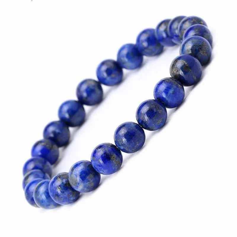 KYSZDL Natural crystal bracelet Lapis 8MM round bead bracelet Women's Buddha beads bracelet jewelry wholesale
KYSZDL Natural crystal bracelet Lapis 8MM round bead bracelet Women's Buddha beads bracelet jewelry wholesale