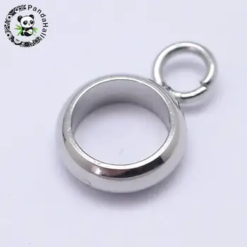 304 Stainless Steel Pendant Cabochon Settings, Stainless Steel Color, 9x6x2mm, Hole: 2mm
304 Stainless Steel Pendant Cabochon Settings, Stainless Steel Color, 9x6x2mm, Hole: 2mm