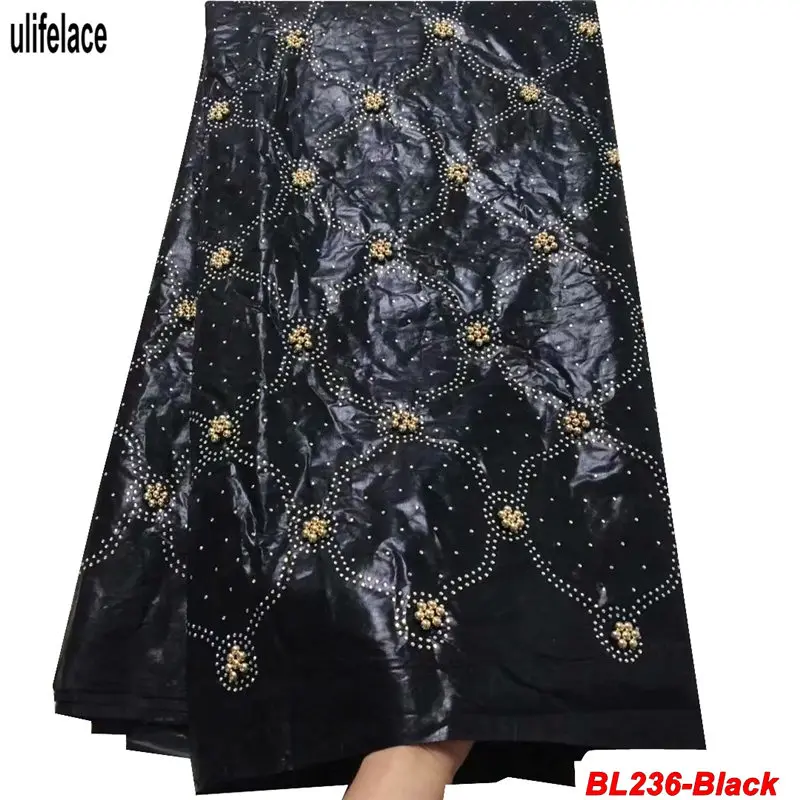 High Quality African Bazin Riche Fabric Embroidered Plain Black Nigerian Bazin Riche Getzner For Beads and Stones BL-236
High Quality African Bazin Riche Fabric Embroidered Plain Black Nigerian Bazin Riche Getzner For Beads and Stones BL-236