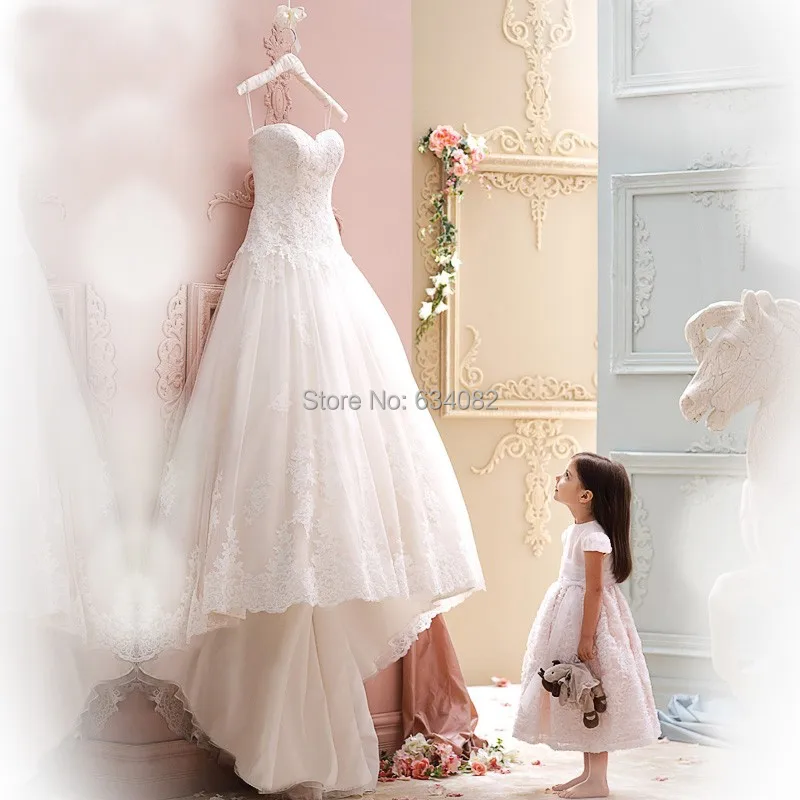 vestido de noiva casamento robe de mariage High Quality Cheap Wedding Gowns Lace Sweetheart Wedding Dresses 2016 appliques veil
vestido de noiva casamento robe de mariage High Quality Cheap Wedding Gowns Lace Sweetheart Wedding Dresses 2016 appliques veil