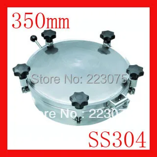 New arrival 350mm SS304 Circular manhole cover with pressure Round tank manway door Height:100mm Hatch
New arrival 350mm SS304 Circular manhole cover with pressure Round tank manway door Height:100mm Hatch