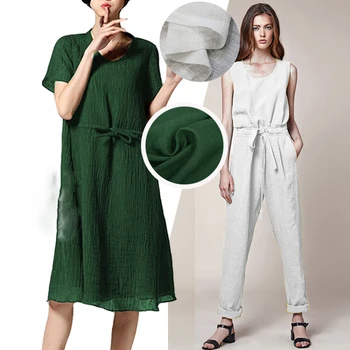 Europe and the green and white linen dress pants and white bark fold shirt skirt fabric
Europe and the green and white linen dress pants and white bark fold shirt skirt fabric