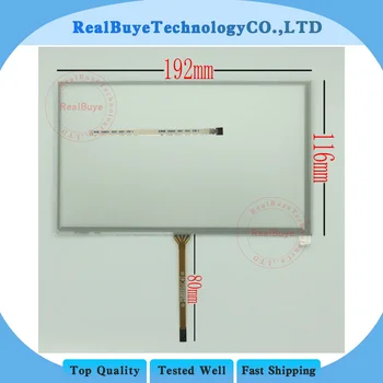 8Inch 192mmx116mm 4 Wires Resistance Touch Digitizer Glass Handwritten Outside Panel for Vehicle DVD Navigation Tablet MID GPS
8Inch 192mmx116mm 4 Wires Resistance Touch Digitizer Glass Handwritten Outside Panel for Vehicle DVD Navigation Tablet MID GPS