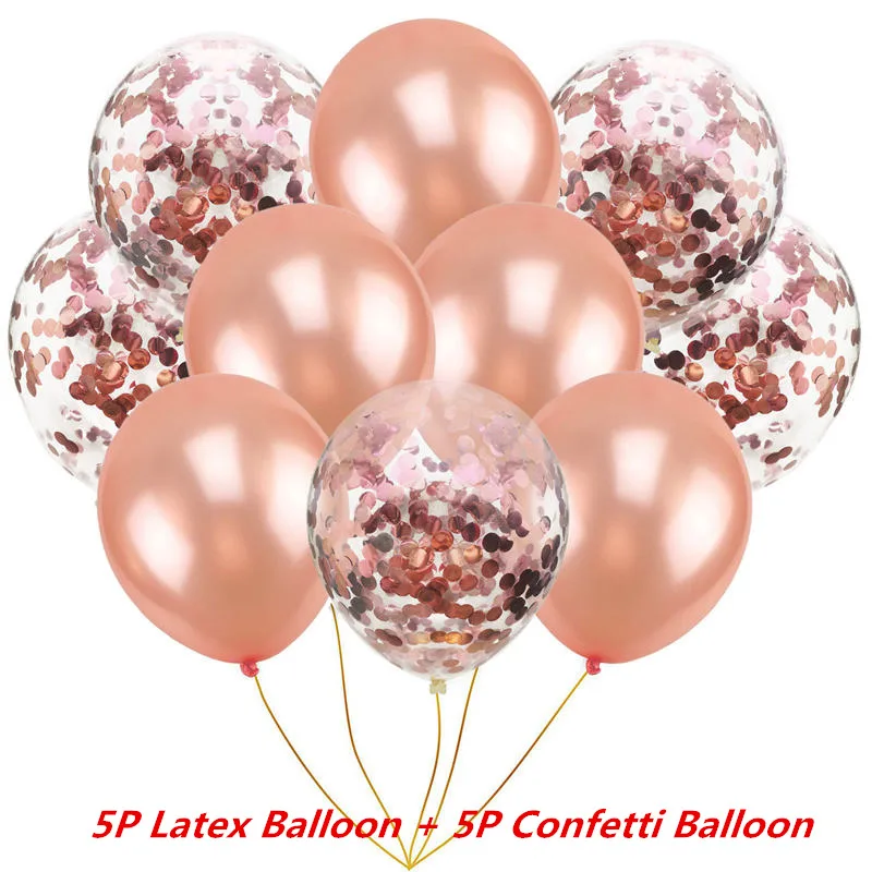 Rose Gold Foil Number Balloons Birthday Party Decorations Rose Gold Heart Star Confetii Latex Globes for Wedding Supplies
Rose Gold Foil Number Balloons Birthday Party Decorations Rose Gold Heart Star Confetii Latex Globes for Wedding Supplies