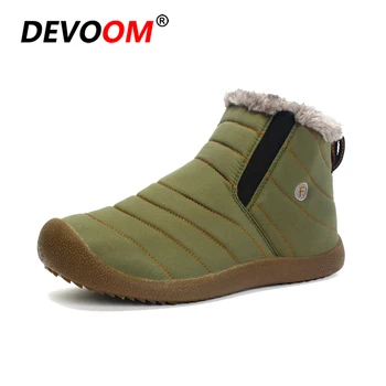 Non-Slip Fully Fur Lining Slip-on Boots For Men Winter Shoes Waterproof Ankle Snow Boots Fashion Big Size 2018 Botines Hombre
Non-Slip Fully Fur Lining Slip-on Boots For Men Winter Shoes Waterproof Ankle Snow Boots Fashion Big Size 2018 Botines Hombre