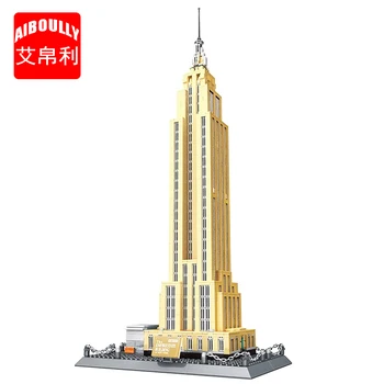 AIBOULLY 5212 Building Blocks World Famous Architecture Series Empire State building of NewYork Funny Toys for Children
AIBOULLY 5212 Building Blocks World Famous Architecture Series Empire State building of NewYork Funny Toys for Children