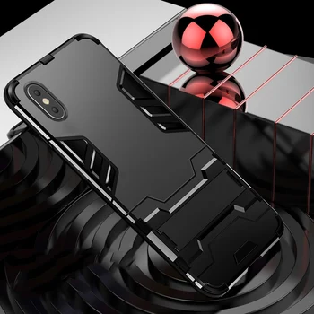 100PCS Luxury Stand Armor Phone Holder Case For iPhone XR X XS Max 8 7 Plus 6 6S SE 5 5S Hybrid TPU+Hard PC ShockProof Cover Bag
100PCS Luxury Stand Armor Phone Holder Case For iPhone XR X XS Max 8 7 Plus 6 6S SE 5 5S Hybrid TPU+Hard PC ShockProof Cover Bag